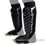 Fairtex Black MMA Style Shin Pads