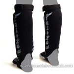 Fairtex Black MMA Style Shin Pads