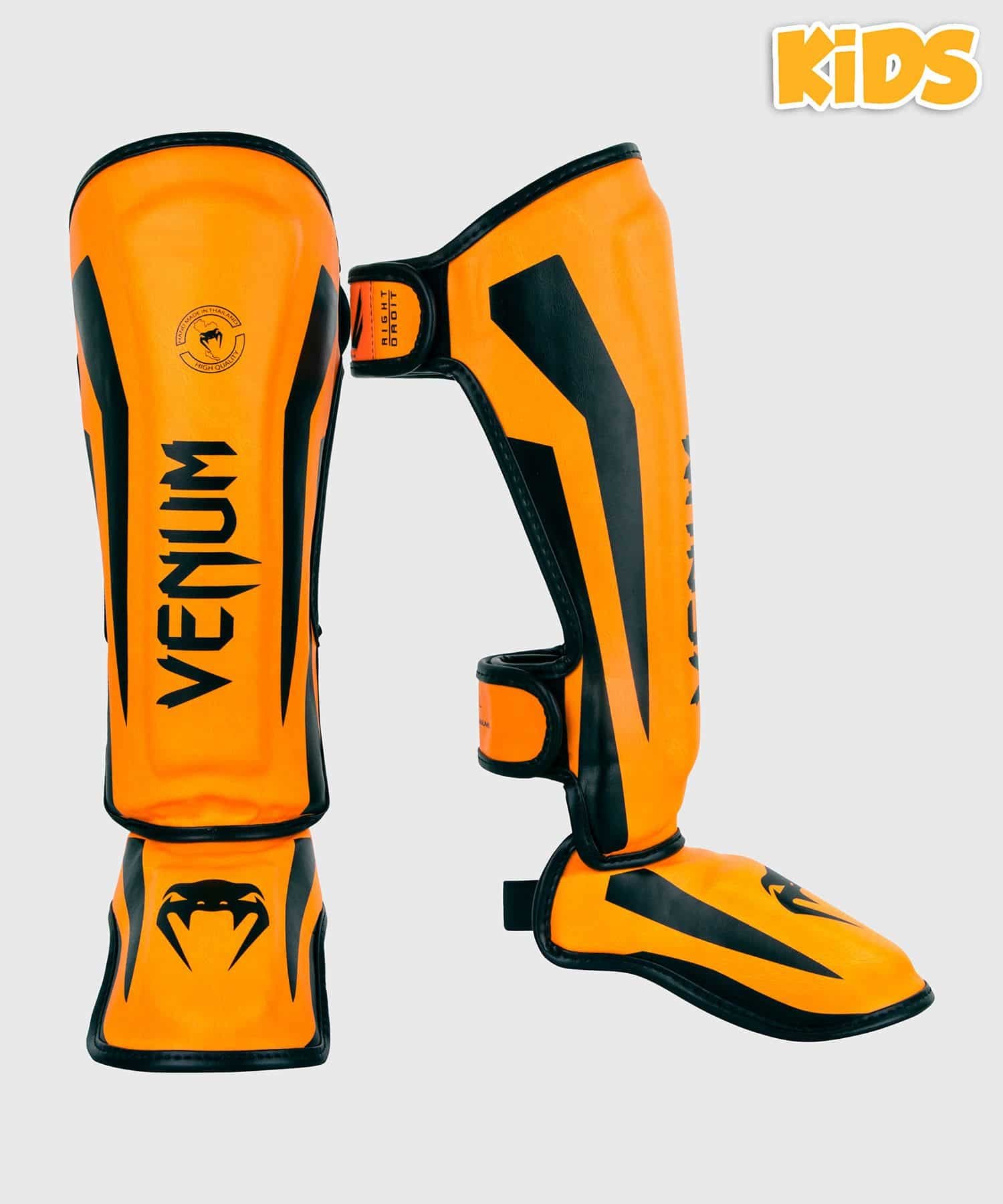 venum-elite-shin-guards-kids-exclusive-neo-orange-musclebound