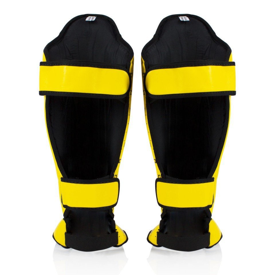 SP5 Fairtex Yellow Shin Pads – Musclebound UK